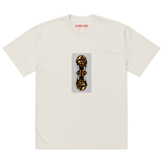 "Gold Mirror" Oversized Tee Shirt