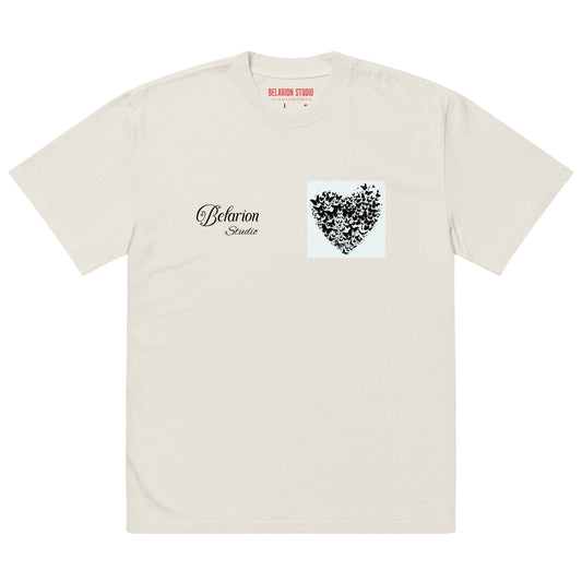 "The Heart Of The Artist" Oversized Tee Shirt